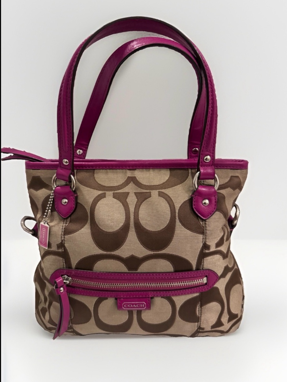 Coach Daisy Signature Emma Tote (often referred to as a Mia Satchel or Tote
